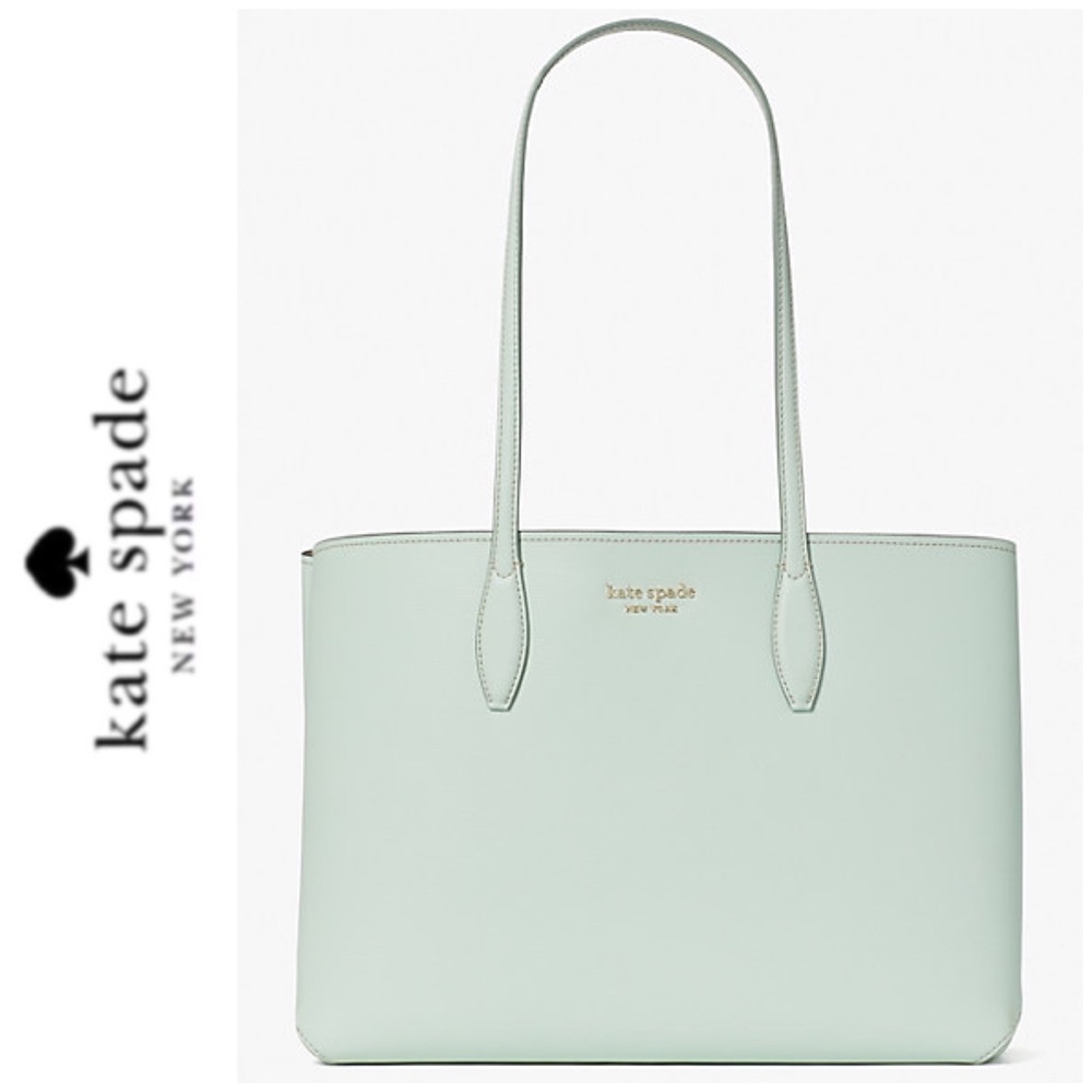 NWT Kate Spade genuine leather tote & wristlet - Picture 3 of 7